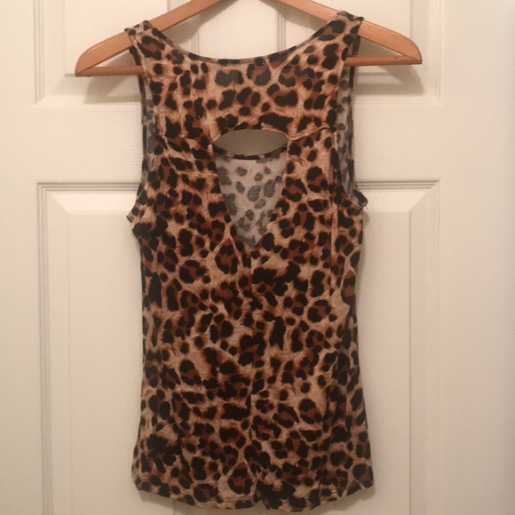 2/$25 Cheetah Print Tank Top NW - Picture 3 of 4